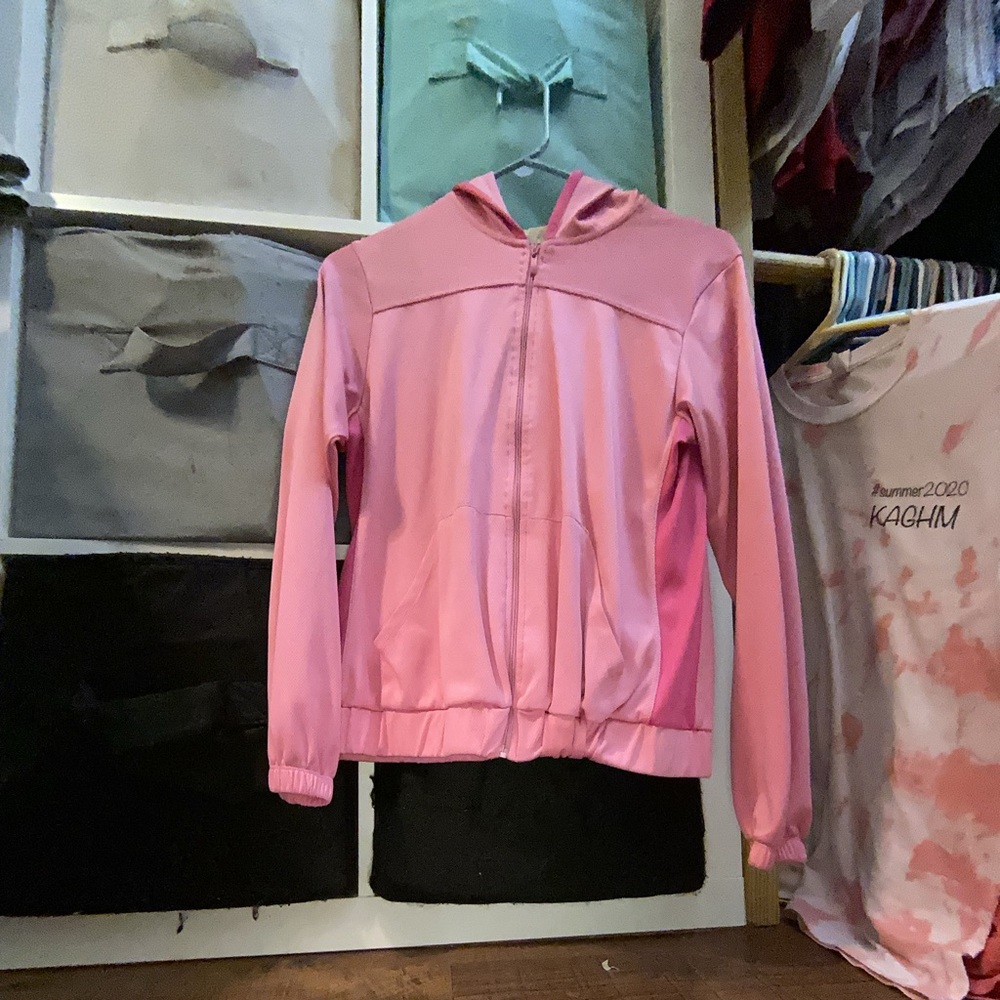 Dry fit, workout, zip-up jacket